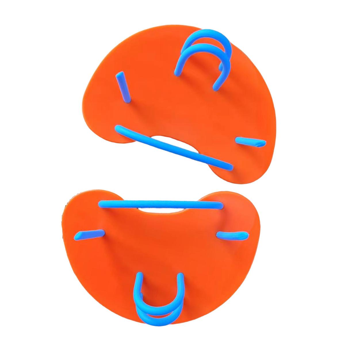 

Yousheng Kids Swim Fin Регулируемые силиконовые ласты для плавания на коленях, детские вспомогательные лопатки для дайвинга, аксессуары для тренировок в бассейне оранжевый