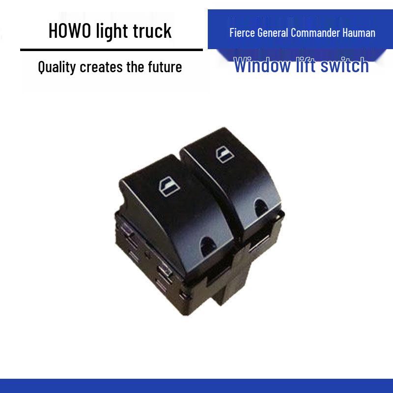 

HOWO Light Trucks, Hanjiang, Tongsai, Haoman Electric Window Lift Switch Standard
