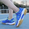 New professional badminton shoes men's and women's breathable lightweight table tennis carbon board indoor training casual sports shoes