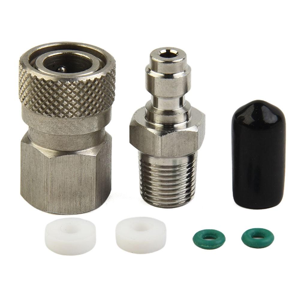 PCP Quick Disconnect Male & Female Set 8mm 1/8 npt Thread Accessories