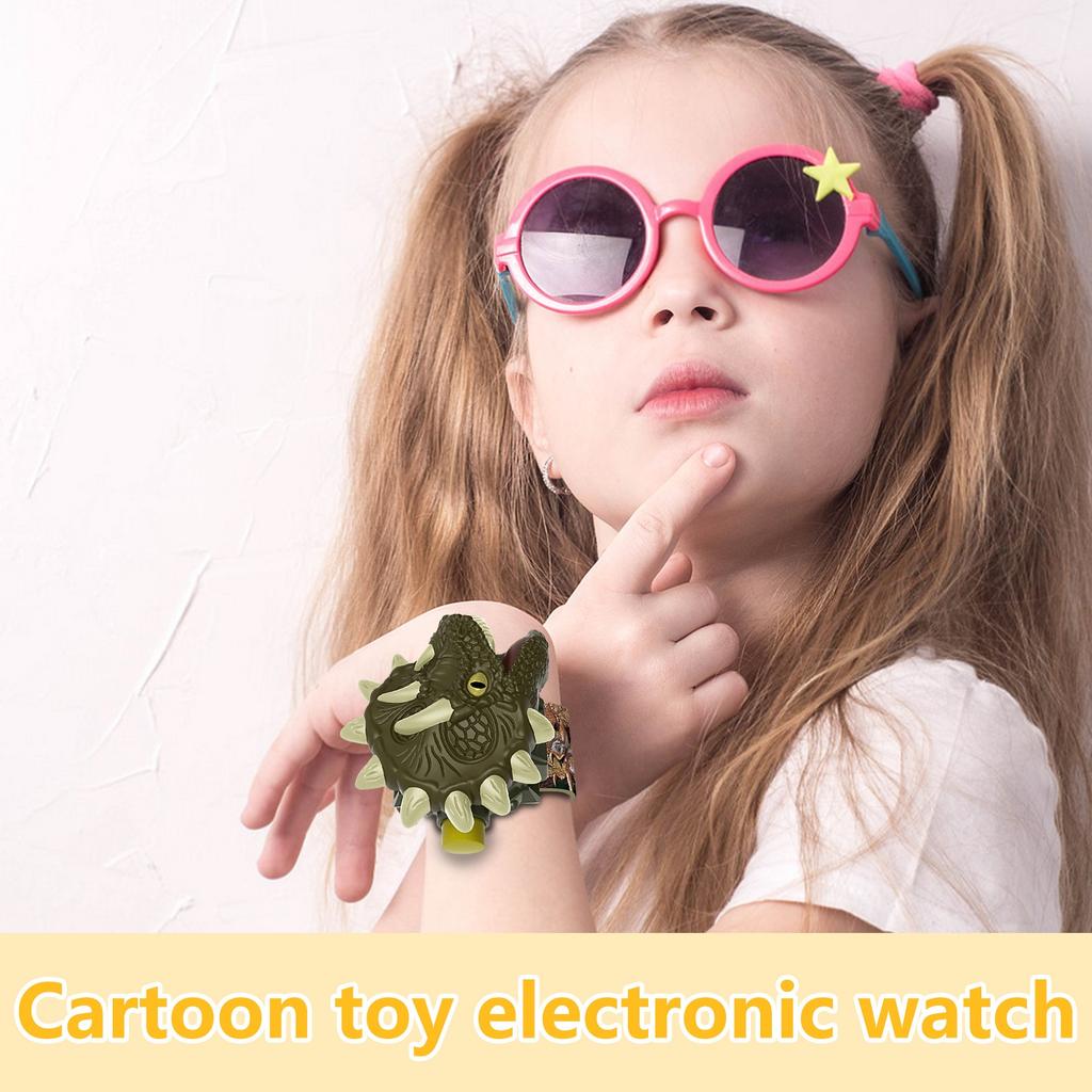 Children's Birthday Gifts For Boys And Girls, Interactive Glowing Cartoon Toys, Electronic Watches, Kindergarten Baby Toys, Projection Watches