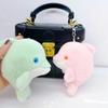 Plush Dolphin Plush Doll Keychain Stuffed Cute Dolphin Plush Pendant  Children Toys