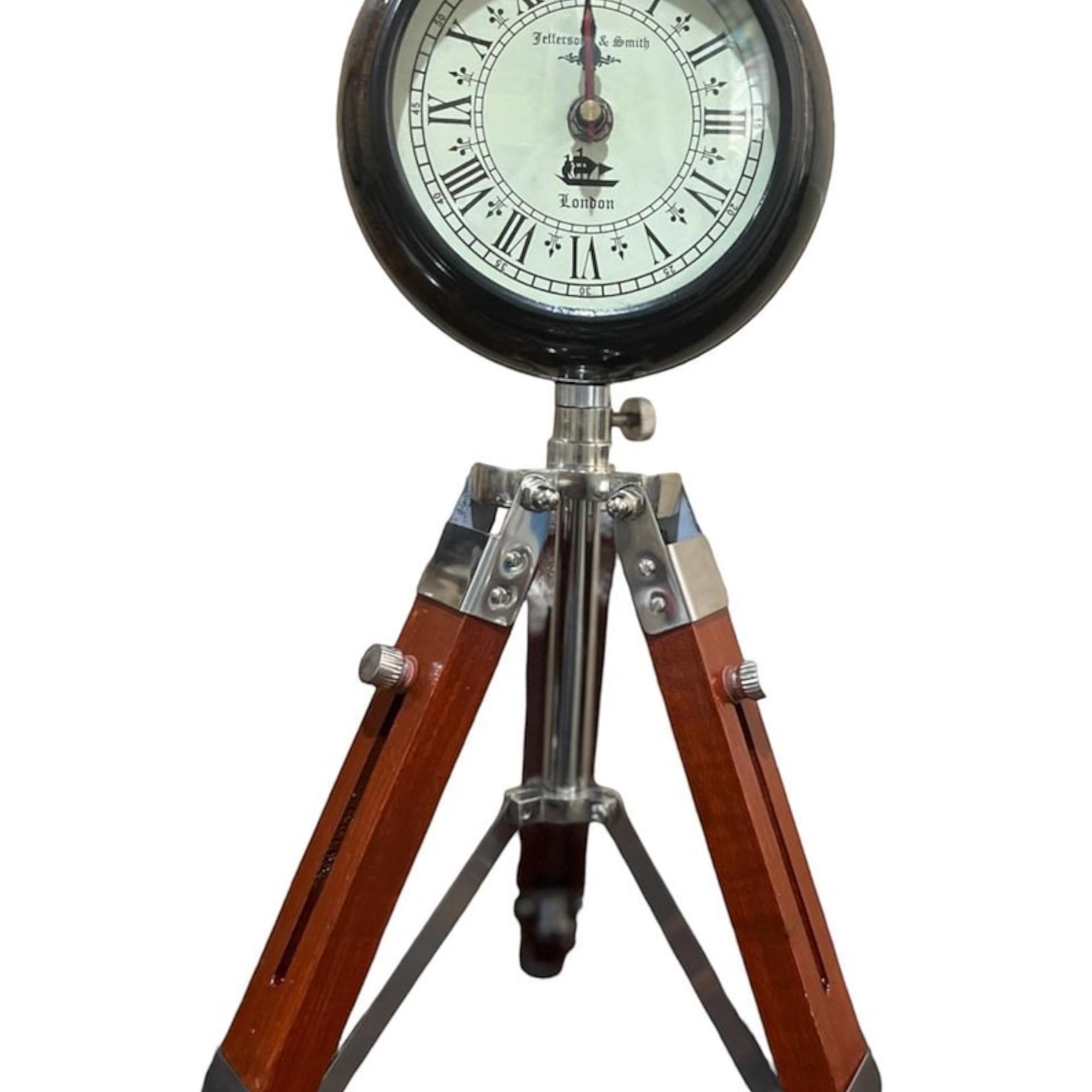 

Настольные часы на деревянном штативе | Уникальный подарок на день рождения и День святого Валентина | Стильный декор для офиса | Отлично подходит для подарков на дом или работу Table\Desk