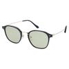 ARCSTYLE HEV420 Cut Sunglasses Frame Shiny Lens Light Brown D2007-1 Color Black/Gold Color