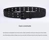 Men's Fashion Pin Buckle Leather & Nylon Woven Canvas Belt