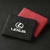 Car Driver License Wallet ID Credit Card Holder For Lexus RX300 IS200 IS250 ES350 Ct200h UX250h NX300h RX350 ES300h RX400h NX GS