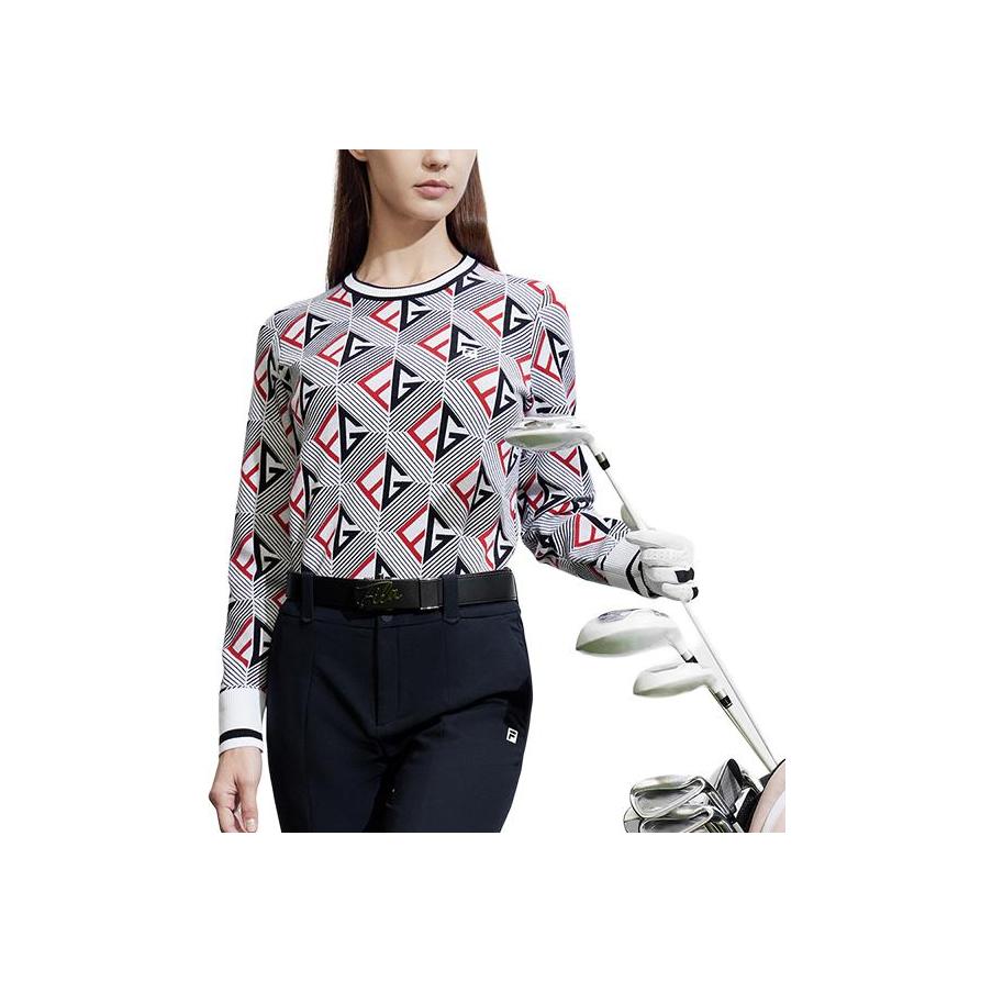 New FILA Golf Series Knitwear Women's Legend Blue A11W415406F-NV