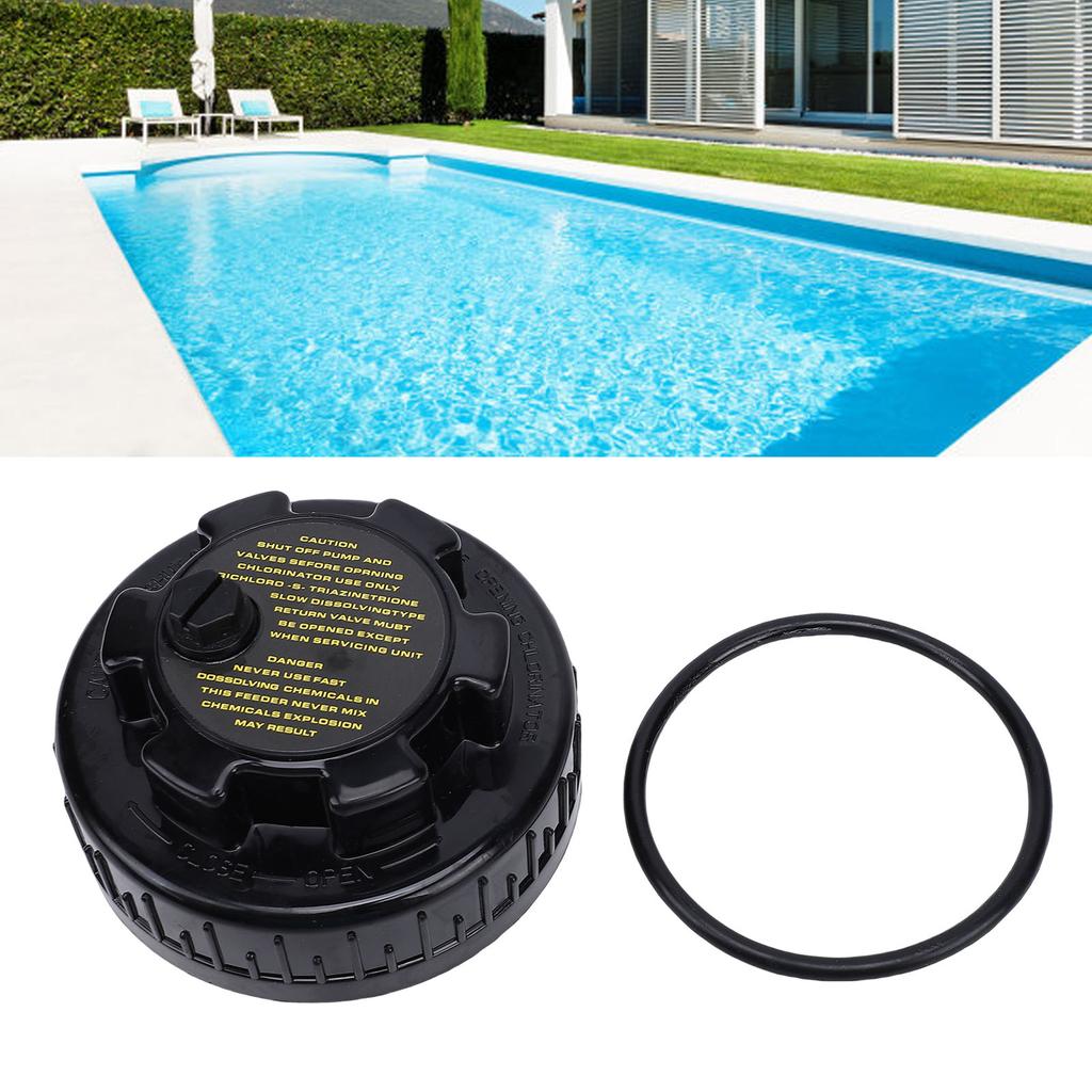Cover Fit for   CL100 Feeder Plastic Automatic Pool Feeder Top Cover Lid for Replacement