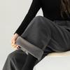 Fanzhen Women's 2024 A/W Thickened Woolen Wide-Leg Casual Trousers