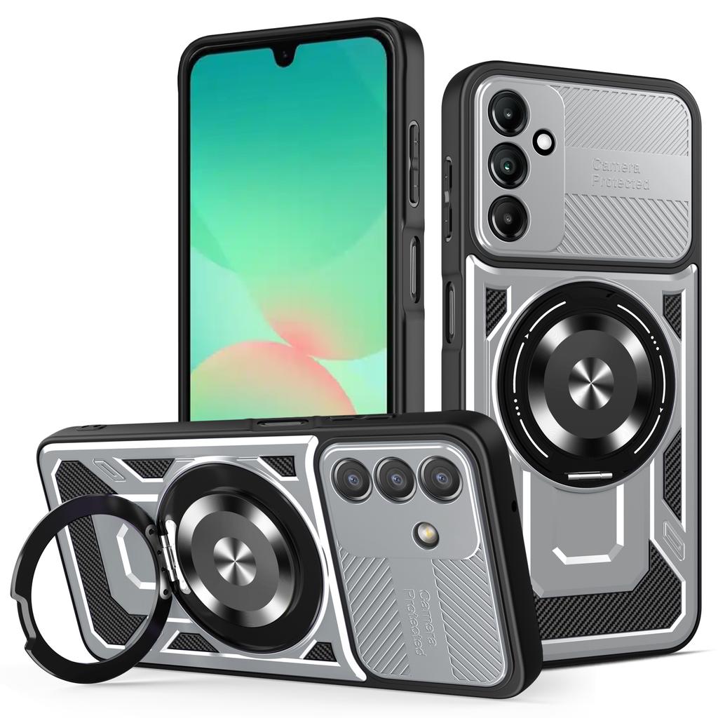 For Samsung S26 Case Galaxy S26+ Cover Galaxy S26 Ultra Plus Magnetic Shockproof Ring Holder Case Magsafe Wireless Charge Cover