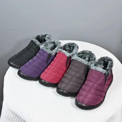 New Winter Warm Women Snow Boots Plush  Ankle Boots Women Booties