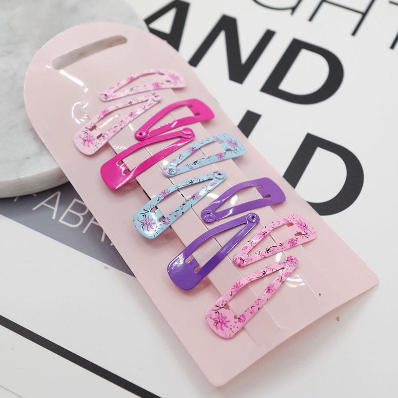 10 stücke Neue Koreanische Haarnadeln für Kinder Mädchen Milch Tee Farbe Prinzessin Haarspangen Bang Seite Clip Kleines Mädchen Haar zubehör