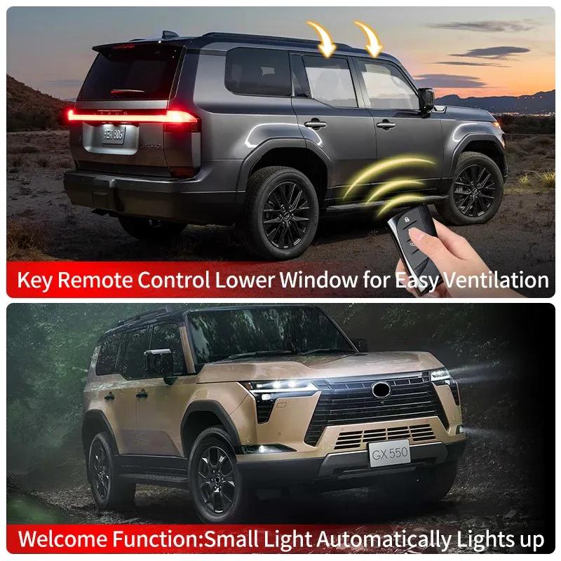 For Toyota Lexus Gx550 550 2024 2025car Window Module One Touch Window Control Smart Safety Upgrade Modification Accessories