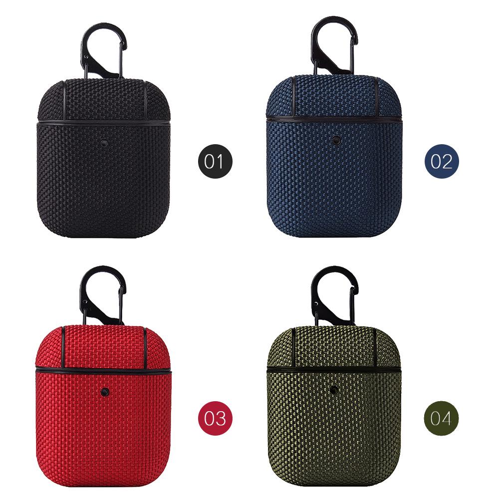 Nylon Wasserdichte Gewebetasche für AirPods Pro 2 & Apple 1/2/3 Bluetooth-Headsets