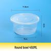Disposable Round Take-Out Food Containers
