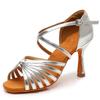 Latin Dance Shoes for Women and Adults, 7.5cm High Heels, Soft Soles, National Standard Dance Shoes, Suitable for All Seasons