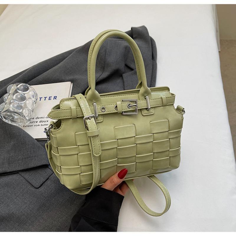 Niche Woven Bag Women's New Spring Versatile Messenger Bag Fashion Handbag Small Bag