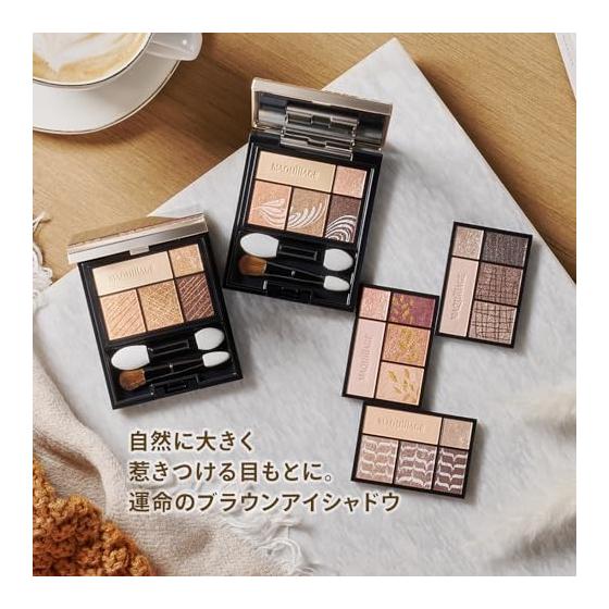 Maquillage Dramatic Styling Eyes BR707 4g | Eye Shadow | Powder Type | Eye Make Palette Big Eyes Brown