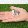 Realistische Wilde Dieren Arctische Wolf Buidelwolf Gorgonops Manenwolf Model Actiefiguren Jungle Bos Dier Speelgoed voor Kinderen