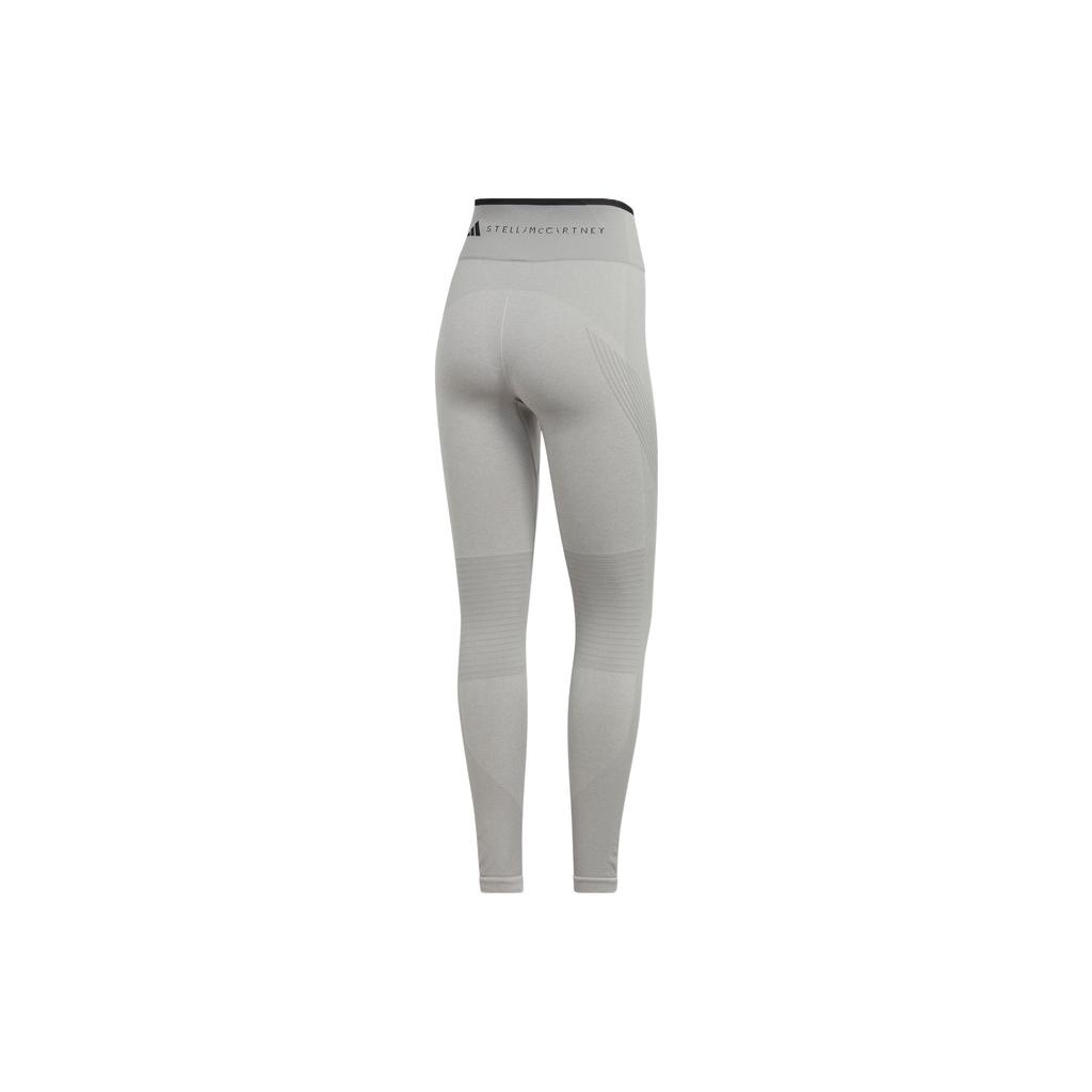 Adidas Originals Trefoil X Stella Mccartney High-Waisted Solid Leggings Women Leggings Grey HR8891