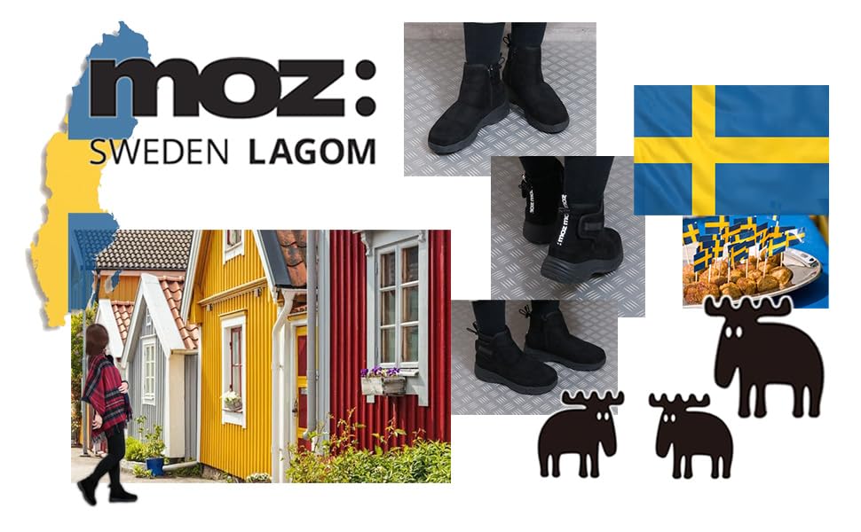 moz U Lightweight Waterproof and Warm Down Snow Boots with Fleece Lining Women's (Product Code 93322056)