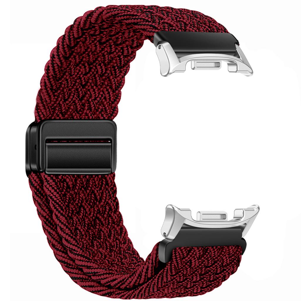 Braided Nylon Band for Samsung Galaxy Watch 8/8 Classic 46mm Magnetic Buckle for Galaxy Ultra 2025/7 47mm Colorful Sport Strap