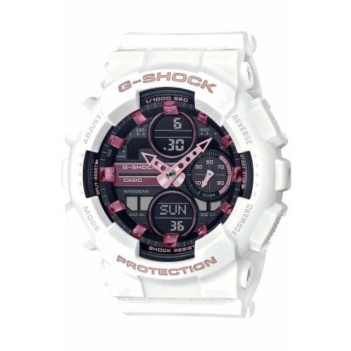 

Мужские белые часы Casio G-Shock GMA-S140M-7AJF