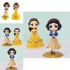 Enchanting Princess Bella Snow White Figures Pvc Miniatures For Kids Girls Cake Decor