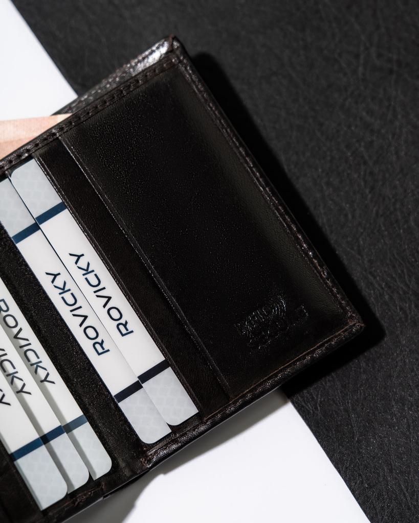 Leather Card Case TW-01-RVT-2312 D.Brown