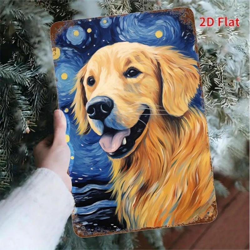 Retro Metal Paintings, Furniture, Living Room Decoration 20x30cm