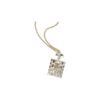 24C Perfume Pendant Diamond Necklace Unisex Necklace Gold ABC582-B15249-NU068