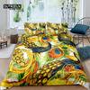 Comforter Home Living Luxury 3D Golden Peacock Bedding Set Kids Bedding Set Queen And King Eu/Us/Au/Uk Size