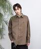 Peullukeu Pigment Garment Dyed Shirt Brown Fls211
