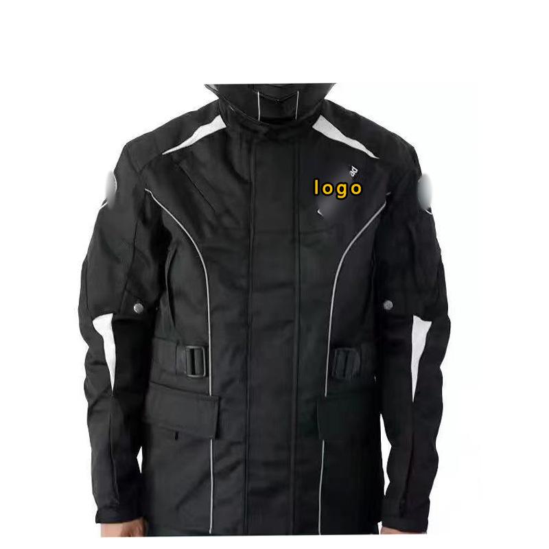 Motorcycle cycling suit Outdoor jacket Locomotive medium and long waterproof thermal mountaineering ski cycling suit M
