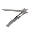 Nail Clipper Stainless Steel Wide Opening Push Button Design Anti Splash Flat Mouth Nail Clipper