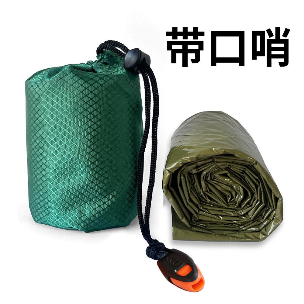 Erste-Hilfe-Biwaksack für den Außenbereich, Camping, Wandern, Bergsteigen, Isolierung gegen Wärmeabgabe im Freien, Warme Decke