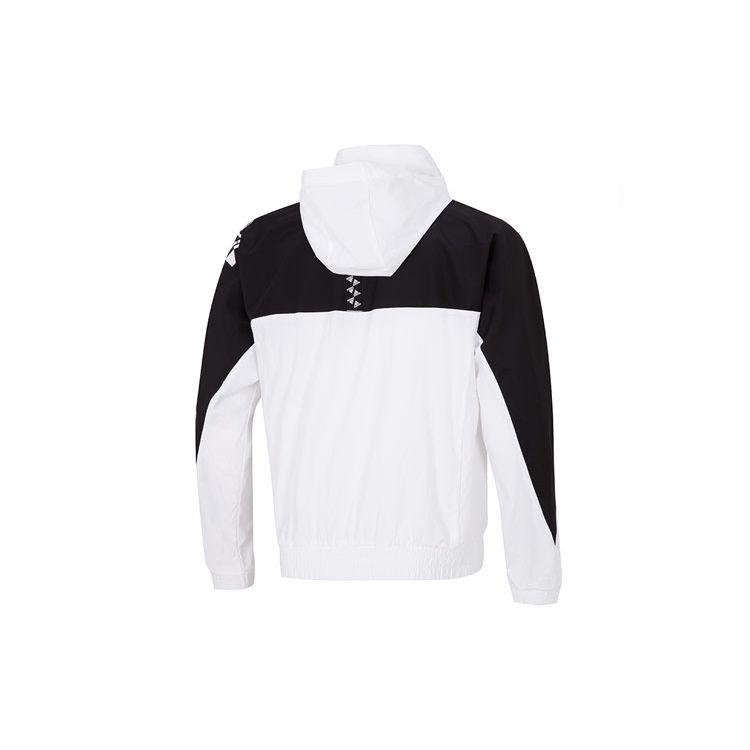 Adidas Sport Casual Hooded Woven Jacket Men Tops White HE7430