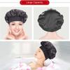 Large Satin Bonnet Silk Bonnet Hair Wrap for Sleeping Sleep Cap with Elastic Soft Band Big Bonnets for Women Hair Care