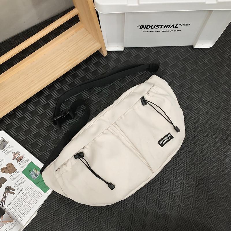 Crossbody-veske Sportsveske for menn med stor kapasitet brystveske for kvinner