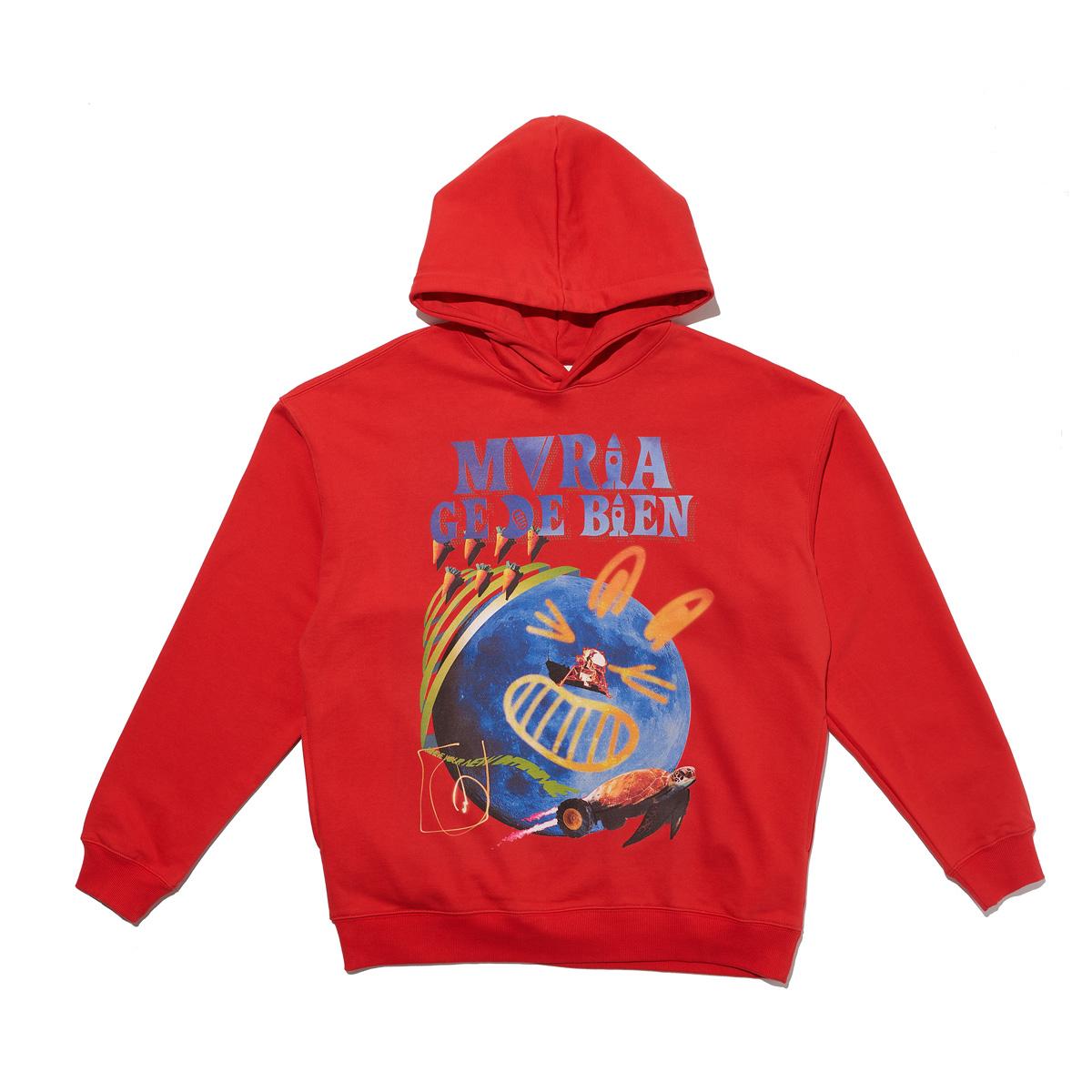Mariage De Bien Red Hoodie (115) 1