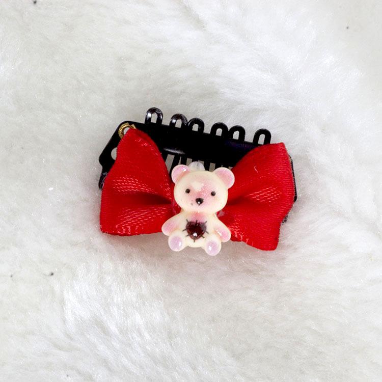 Bowknot Hair Clip for Yorkie, Maltese, Bichon & Pets