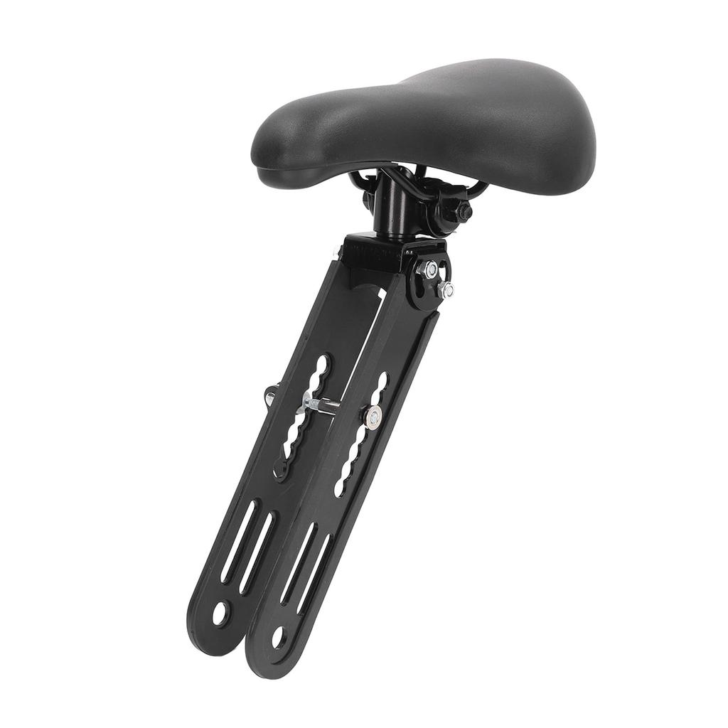 Front Mounted Kids Bike Seat Sturdy Iron Child Bicycle Seat with Handlebar Attachment Bike Seat