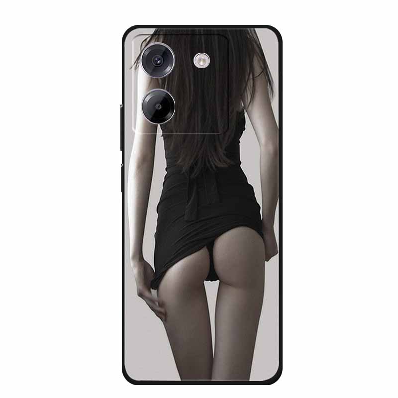 For Xiaomi Poco M7 Pro 5G Case M7Pro Coque Black Silicone Soft Back Cover Case For Poco M7 Pro Phone Case PocoM7 Pro Funda 6.67"