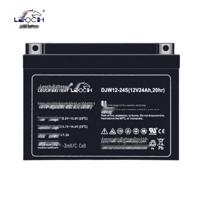 Leoch DJW12-24S 12V 24Ah Power Storage Battery