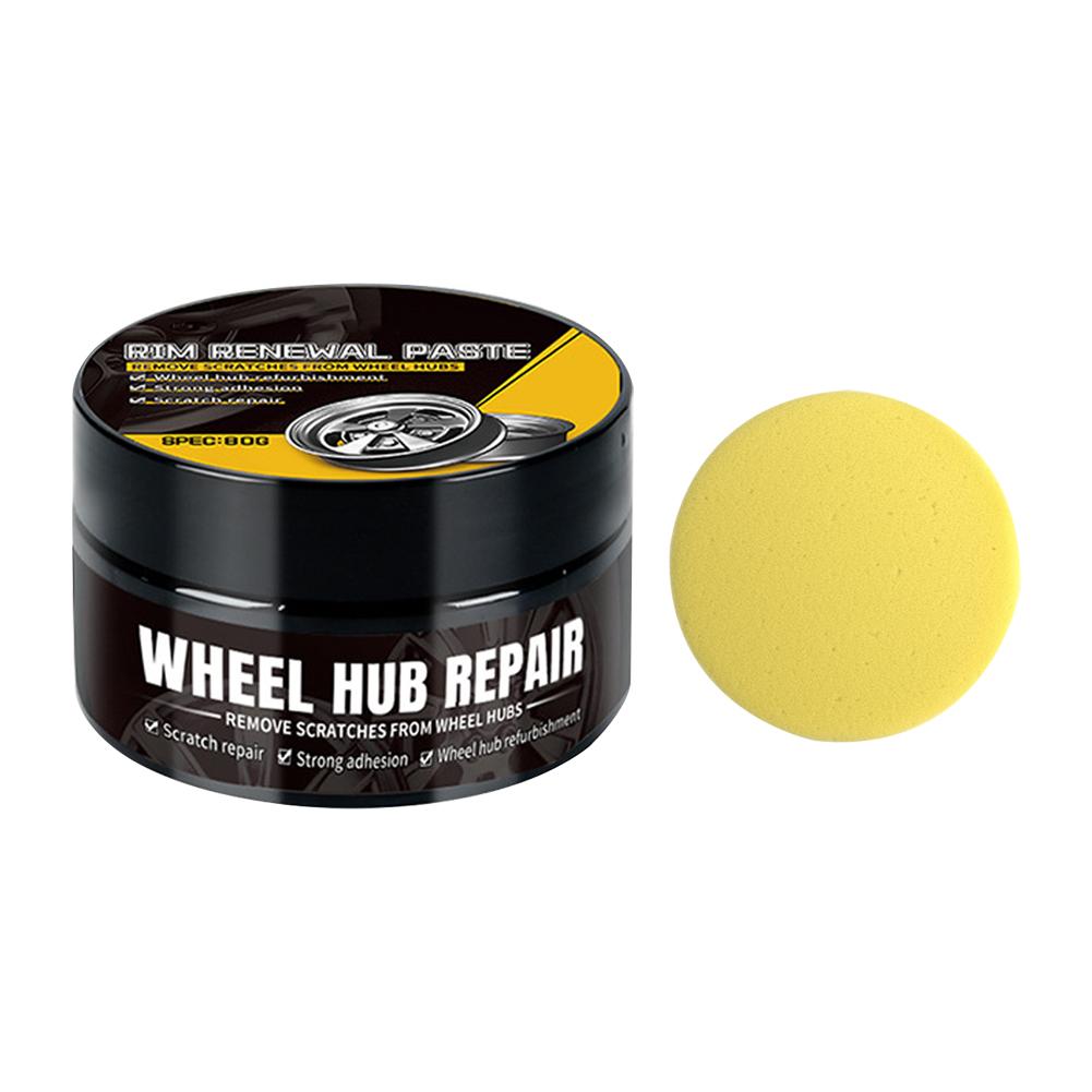 Car Wheel Rim Scratch Refurbishment Paste Wheel Hub Scratch Repair & Polishing Paste Scratch Remover Enhances Shine