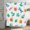 Colorful Cartoon Insect Shower CurtainAdding Fun Charm to Your Bathroom Decor this 128-character  title for the image