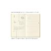 Midori Book-Style Diary, 2026, B6 Weekly, Dog Print, Yellow, 22379006 (Starts January 2026)
