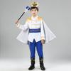 CSILOVEE Prince Halloween Set for Perfect for School Cultural and Parties Kids' Costume, 7-Piece (110cm), Boys, Halloween, Christmas, Parties,