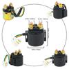 MOACCE Motorcycle Cell Relay Starter Relay Compatible Models Yamaha BW200 1986-1987/BW300 1986-1987/TRAILWAY TW200 1987-2000/TIMBERWOLF