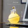 Portable Astronaut Moon Night Light Cartoon Bedside Light Desktop Luminous Planet Lamp  Gifts